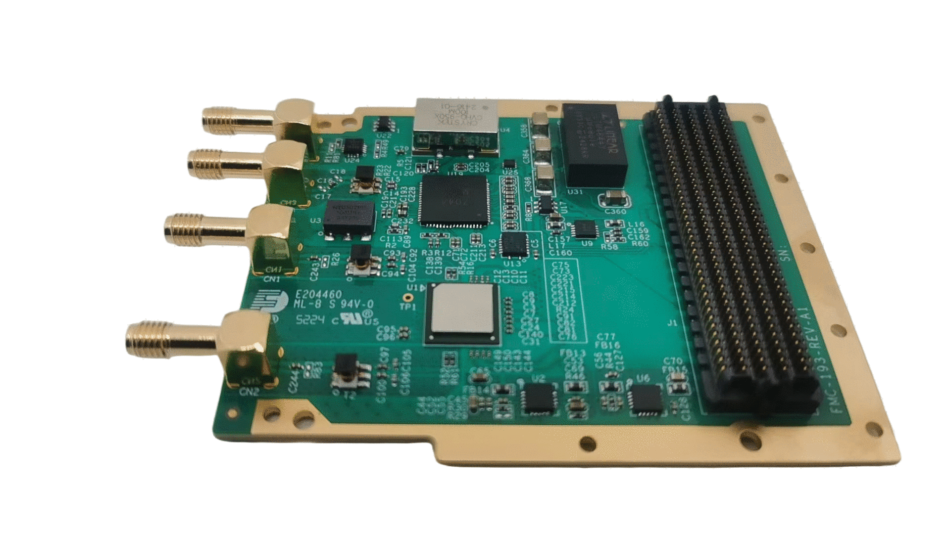 FMC193 双通道3.2Gsps或单通道6.4Gsps ADC子卡