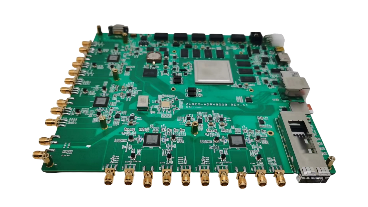 ZU909多片ADRV9009软件无线电验证平台
